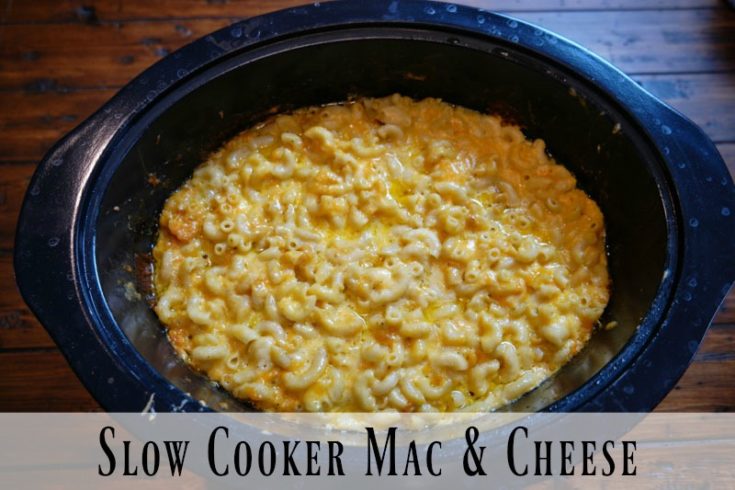 crock pot mac and cheese for a crowd